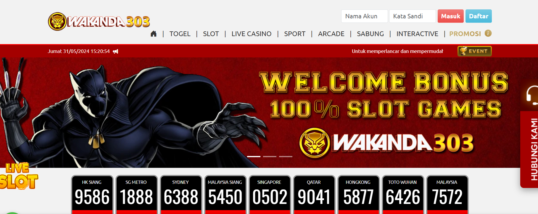 Melangkah ke Dunia Taruhan Online dengan WAKANDA303: Keamanan, Kenyamanan, dan Keunggulan Bermain